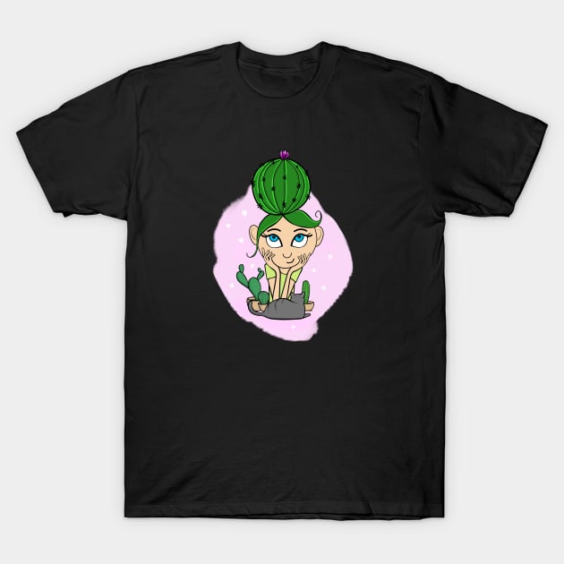 Cactus Girl T-Shirt by Kraina